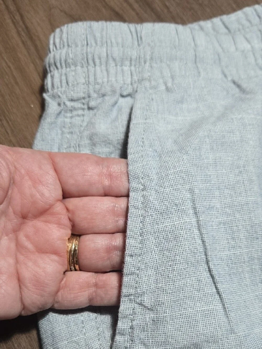 H&M Unisex Light Gray Drawstring Pants